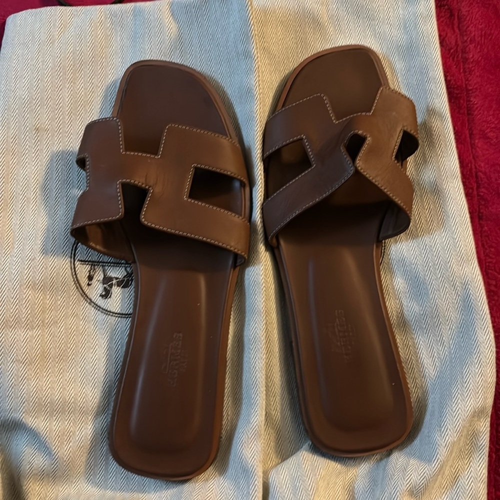 Hermes Oran Sandals